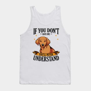 Golden Retriever Tank Top